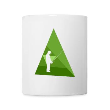 Fischer Angeln Fischerei - Tasse - Weiß - Vorne