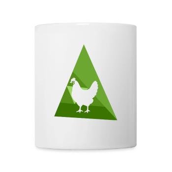 Poulet, poussins, volaille - Mug blanc - blanc - Devant