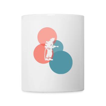 Pompier Pompier - Mug blanc - blanc - Devant