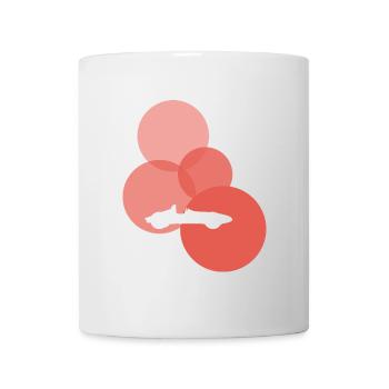 Tuning Fahrzeug Driften - Tasse - Weiß - Vorne