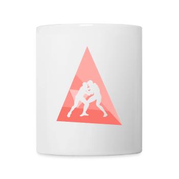 Wrestler Kampfkunst Kämpfer - Tasse - Weiß - Vorne