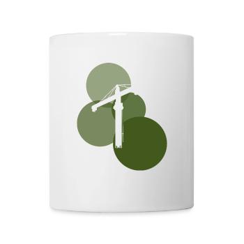 Construction site construction workers - Mug - white - Front
