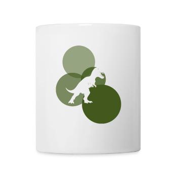 Dinosaurier Fossil Reptil - Tasse - Weiß - Vorne