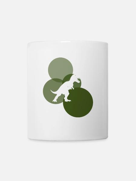 Dinosaurier Fossil Reptil - Tasse - Weiß