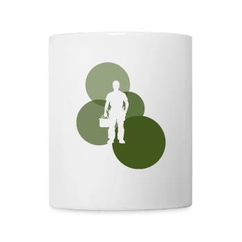 Werkzeug Schrauber - Tasse - Weiß - Vorne