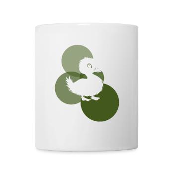 Caneton canard à bec - Mug blanc - blanc - Devant