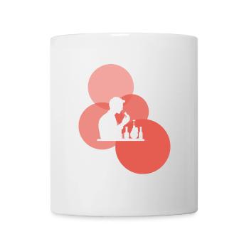 Nerd de laboratoire de chimie - Mug blanc - blanc - Devant