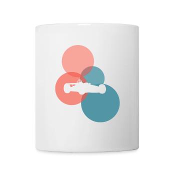 Racing Car Car Racing Sports Car - Mug - white - Front