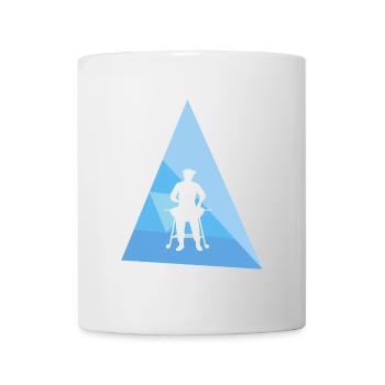 Pince à barbecue - Mug blanc - blanc - Devant