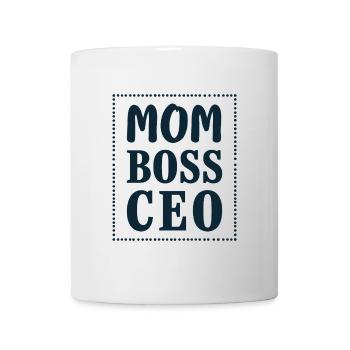 Mom CEO Starke Mama Mindset - Tasse - Weiß - Vorne