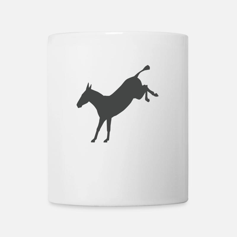 Rebellious Donkey - Mug - white