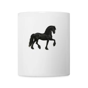 Race de cheval frison - Frysian - Fries - Mug blanc - blanc - Devant