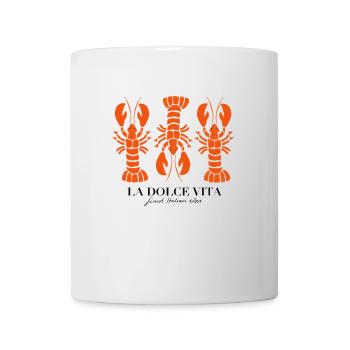 La Dolce Vita Lobster Trio - Lobster Vibes - Mug - white - Front