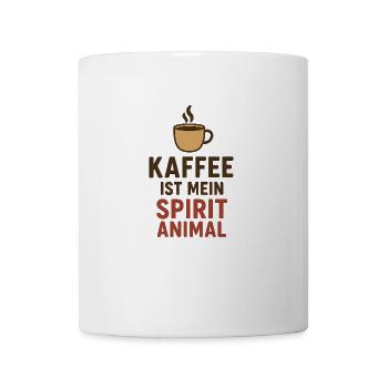 Coffee is my spirit animal - Mug - white - Front