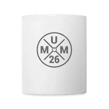 Mama 2026 Baby Schwangerschaft Ankündigung - Tasse - Weiß - Vorne