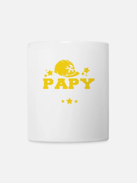 papy bricoleur - Mug blanc - blanc
