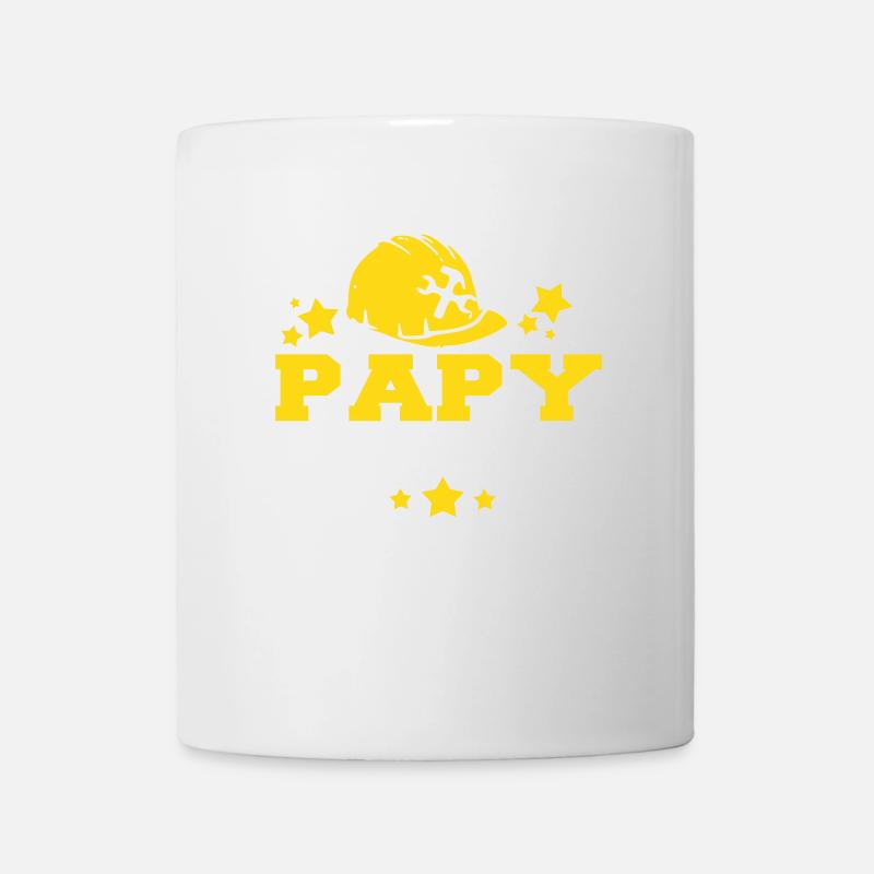 papy bricoleur - Mug blanc - blanc