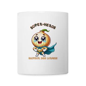 Superheld - Retter der Tränen - Tasse - Weiß - Vorne