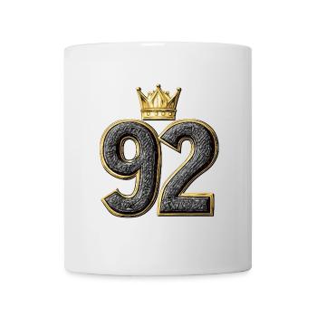 92 Number Krone - Mug - white - Front