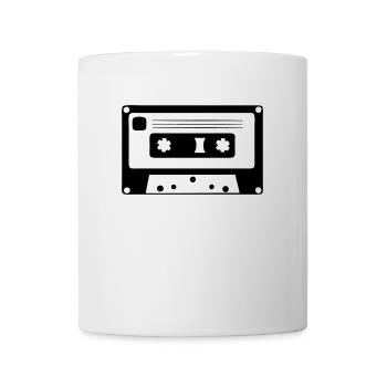 Cassette - Mug blanc - blanc - Devant