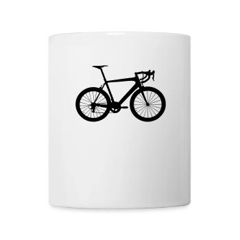 Rennrad - Tasse - Weiß - Vorne