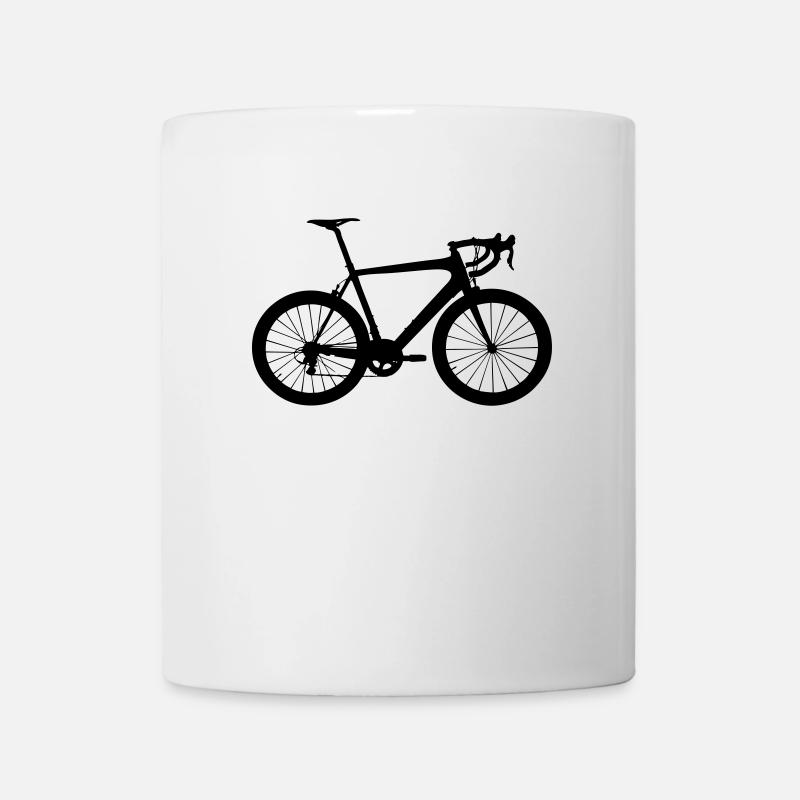 Rennrad - Tasse - Weiß