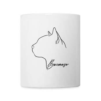 Burmese Profile Cats Cat Wilsigns - Mug - white - Front