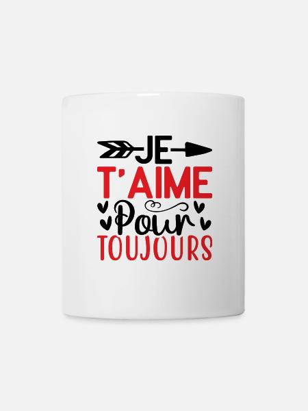 Ich liebe dich für immer - Tasse - Weiß