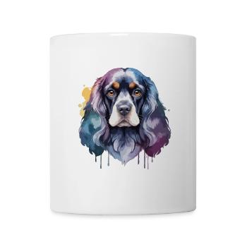 Cocker Spaniel Hund Cool Bunt Niedlich - Tasse - Weiß - Vorne