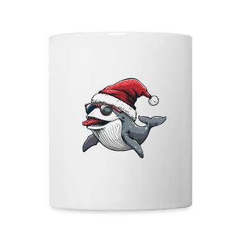 Wal Weihnachten Lustig - Tasse - Weiß - Vorne