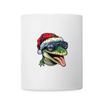 Lizard Christmas Funny - Mug - white - Front