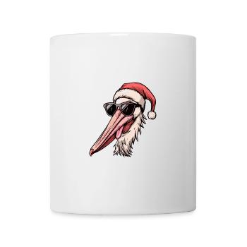 Pelikan Vogel Weihnachten Lustig - Tasse - Weiß - Vorne