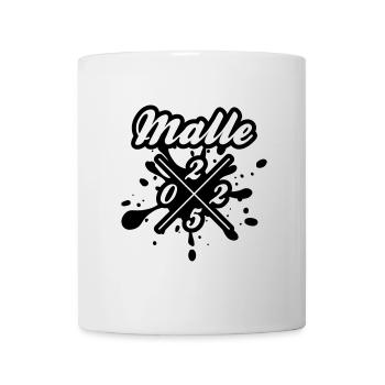 Malle 2025 Mallorca - Tasse - Weiß - Vorne