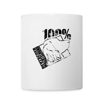 GERMAN WACHTELHUND 100 chiens chien Wilsigns - Mug blanc - blanc - Devant