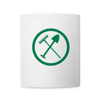 Les Jardiniers - Mug blanc - blanc - Devant
