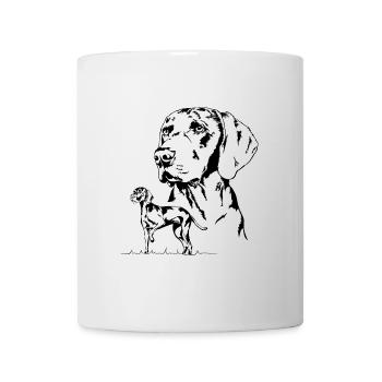 WEIMARANER Hunter Wilsign's dogs Hunting dogs - Mug - white - Front