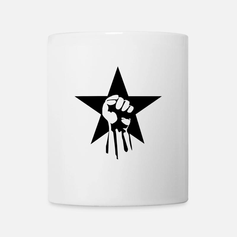 black power revolution - Mug blanc - blanc