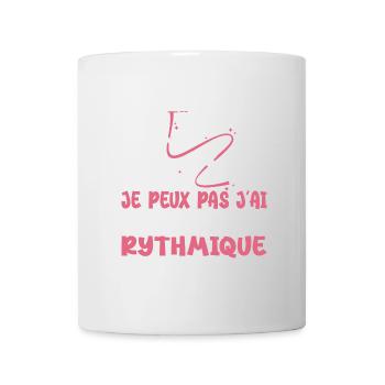 Ich kann nicht Ich habe Vintage Rhythmic Gym Frau - Tasse - Weiß - Vorne