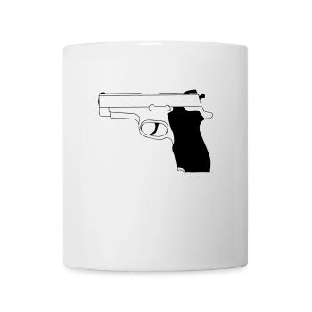 Gun - Mug - white - Front