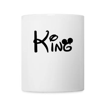 Couple design! King - Queen! - Mug - white - Front