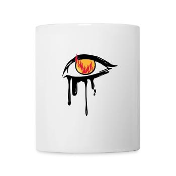 Burning eye - Mug - white - Front