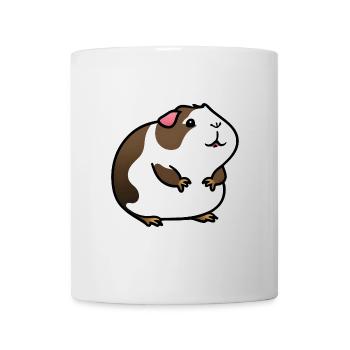 Juste un cochon d’Inde mignon - Mug blanc - blanc - Devant