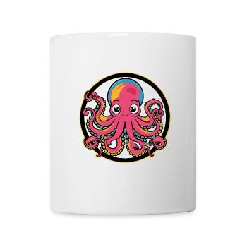 little cute octopus - Mug - white - Front