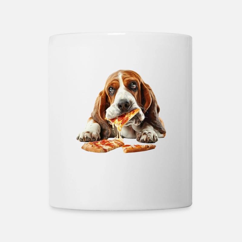 Basset - Tasse - Weiß