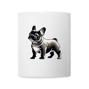 French Bulldog - Pet Dog Design - Mug - white - Front