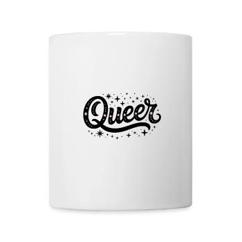 Queer - Cool LGBTQIA+ Logo - Mug blanc - blanc - Devant