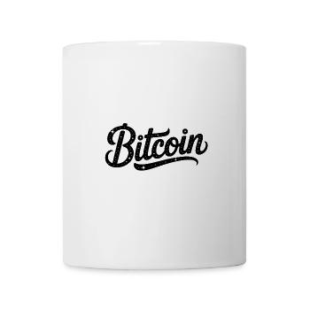 Bitcoin - Cooles Finanzlogo - Tasse - Weiß - Vorne