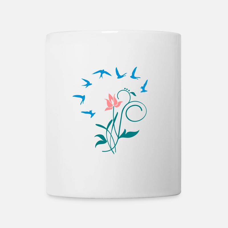 Orchidee / orchid (2c) - Tasse - Weiß