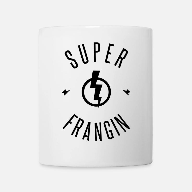 SUPER FRANGIN - Mug blanc - blanc