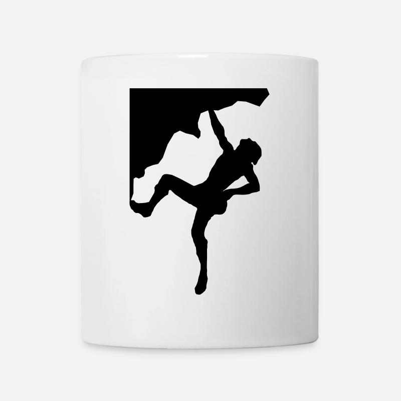 Kletterer Übergang - Tasse - Weiß